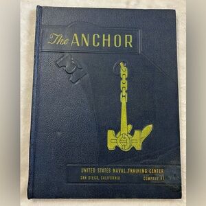 The Anchor Yearbook United States Naval Training Company 61